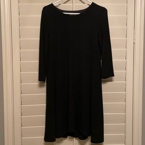 Black Long Sleeve Loft Dress